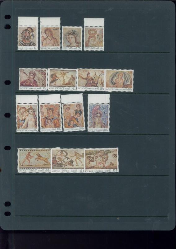 1903-1960 Cyprus Postage Stamp Mixed Variety Mint & Used Collection Value $1,970