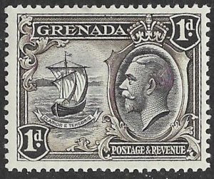 Grenada # 115a  George V - 1d.  perf. 13 x 12½ variety (1) Unused VLH