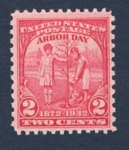 United States; #717 Arbor Day 2c 1932; Mint Never hinged MNH