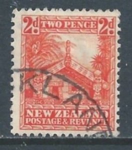 New Zealand #188 Used 2p Maori Council House - Wmk. 61