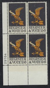 1344, Register and Vote, MNH