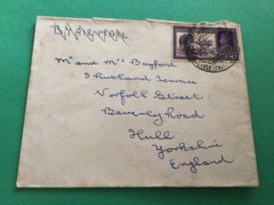 India king George V1 postal cover A14810