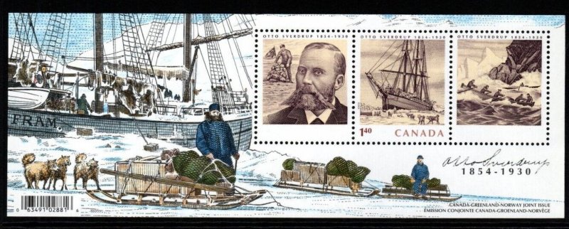 CANADA SGMS2264 2004 150TH BIRTH ANNIV OF OTTO SVERDRUP MNH