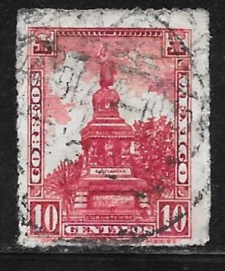 Mexico 736: 10c Cuauhtemoc Monument, used, F-VF