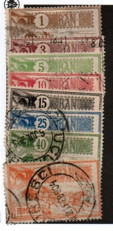 Romania 157-165 Used