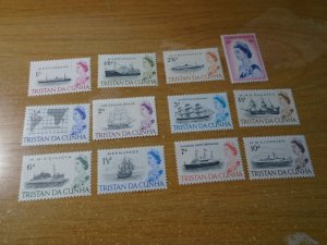 Tristan da Cuhna  #  71-77/79-84  MNH