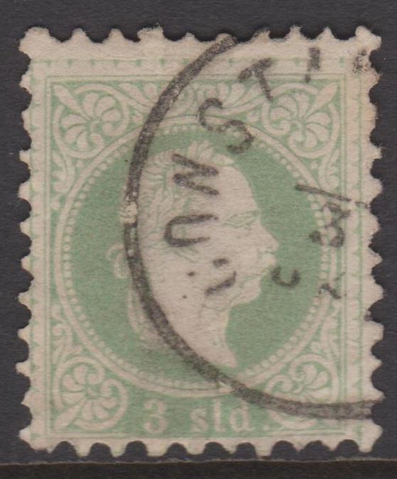 Austria Offices in Turkey Sc#2 Used Very Small Thins See Second Scan