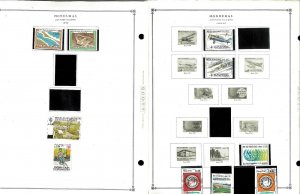 Honduras 1961-1988 M & U Hinged & in Mounts on a Variety of Remaindered Pages