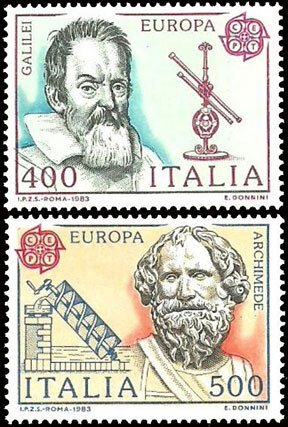 Scott #1558-9 Europa  MNH