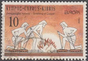Cyprus #827 Used