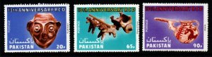 PAKISTAN SG438/40 1977 13th ANNIV OF REGIONAL CO-OPERATION FOR DEVELOPMENT MNH