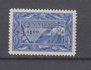 J48603 J L,Stamps 1951 canada fishnet mhr #302 fishing