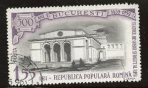 ROMANIA Scott 1285 used 1959 Bucharest stamp CTO