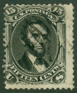 EDW1949SELL : USA 1866 Scott #77 Used. Clean & Fresh. Catalog $200.00.