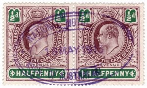 (I.B) Cape of Good Hope Revenue : Stamp Duty ½d