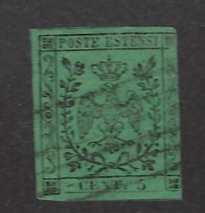 Italian Modena SC#1 Postage Due Used F-VF SCV$140.00...Bargain in Demand!