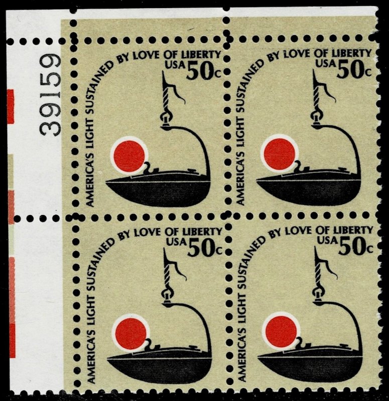 United States 1608 plate block - MNH - UL 39159