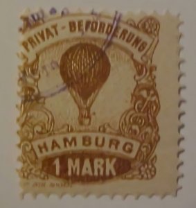 GERMANY  HAMBURG BALLOON LOCAL POST