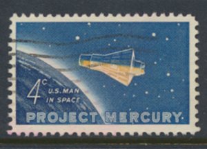 USA  SC#  1193   Used 1962 Mercury Space Project    see scan