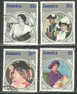 JAMAICA 599-602  Used  VF   CV $4.50   ....   3080338