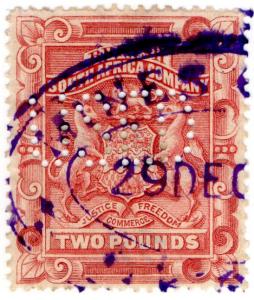 (I.B) Rhodesia/BSAC Revenue : Duty Stamp £2