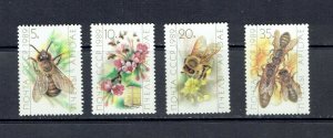 RUSSIA - 1989 HONEYBEES - SCOTT 5771 TO 5774 - MNH