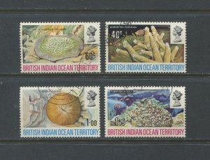 British Indian Ocean Territory QEII 1972 set used