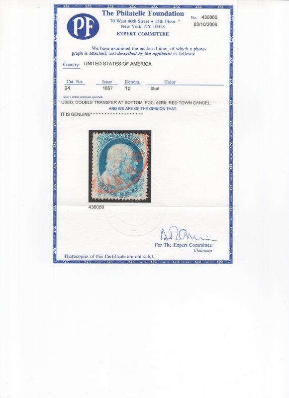 Scott #24 Fine-Used.