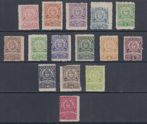 Argentina, San Juan, 1913-1915 Municipal Tax Fiscals, 15 different