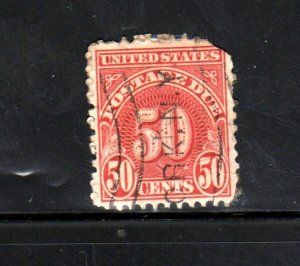 #J86 50 CENT POSTAGE DUE F-VF USED e