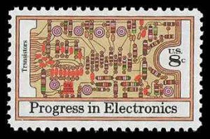 PCBstamps   US #1501 8c Electronics - Transistors, MNH, (19)