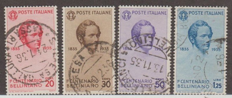 Italy Scott #349-352 Stamps - Used Set