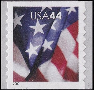 US 4393 Flag 44c coil single APU (1 stamp) MNH 2009