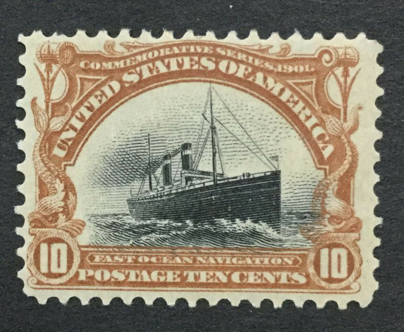 MOMEN: US #299 MINT OG H #29221