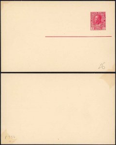 Canada 2c Admiral Postal stationery