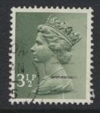 GB Machin 3½p  SG X859  Scott MH39  Used  please read details