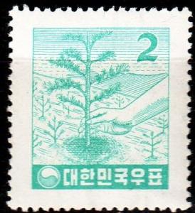 KOREA SÜD SOUTH [1957] MiNr 0263 ( **/mnh ) Pflanzen