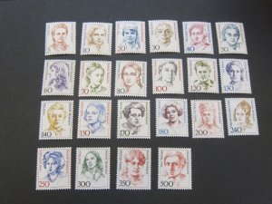 Germany 1986 Sc 1475-94A set MNH