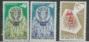 Burkina Faso #75,76 & 77  Masks   (MNH) CV $0.75