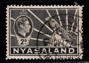 Nyasaland - #57 King George VI - Used