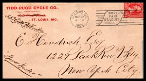 US Tidd-Rugg Cycle Co,St Louis,MO 1902 Cover