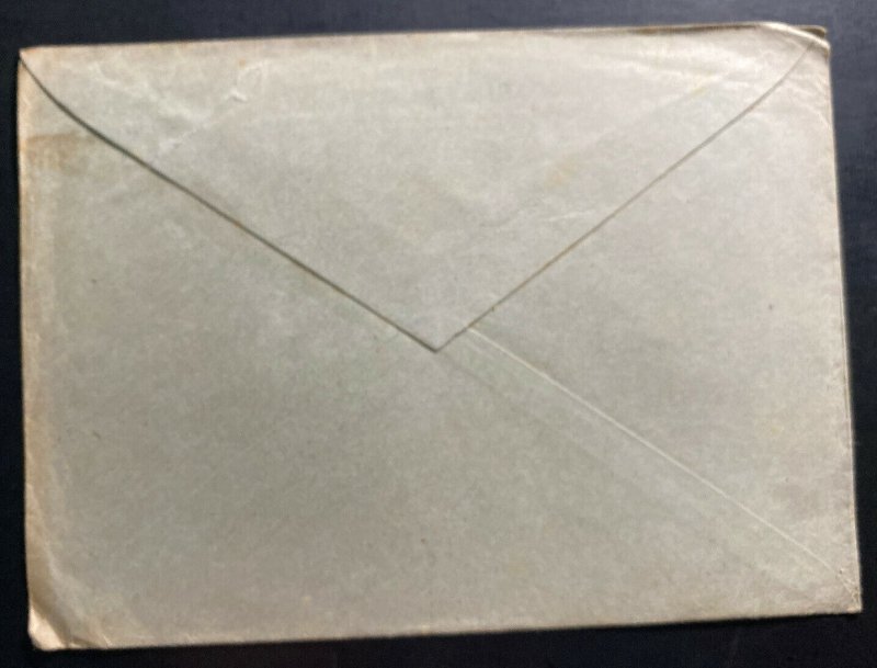 1940s Workers Battalion 126 Spain Cover to Concentration KZ Camp Inspec Burgos