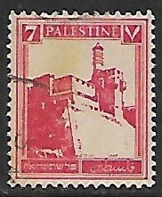 Palestine # 69 - Citadel, Jerusalem - used.....{GR29}