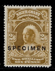 NIGERIA - Niger Coast QV SG73s, 2s 6d olive-bistre, NH MINT. Cat £90.