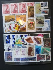 Lot Canada 50 stamps