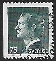 Sweden # 1077 - King Carl XVI - used.....{KR9}
