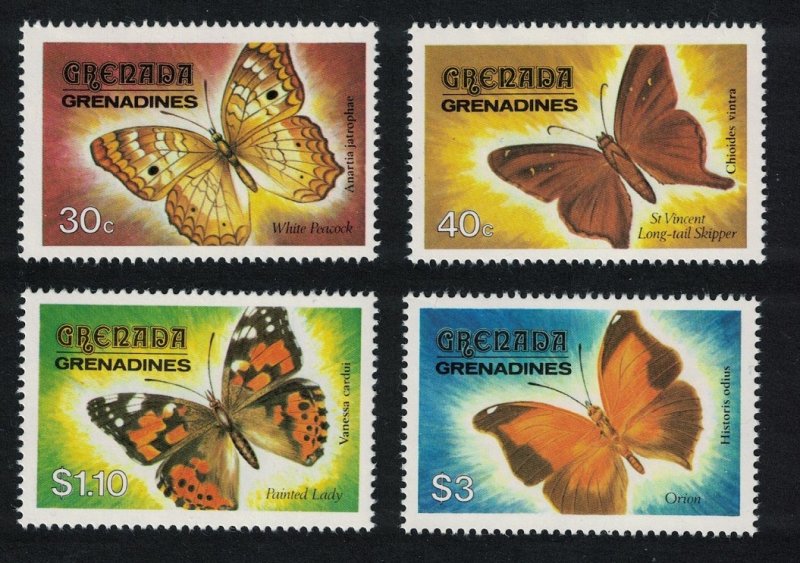 Grenadines Butterflies 4v 1982 MNH SG#488-491