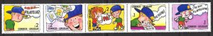 Uruguay Stamp 1997 - Youth Stamp Collecting Boy stamp collect and philately