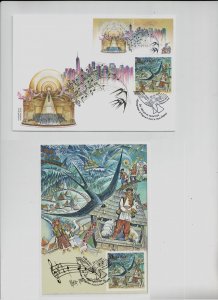 2022 Ukraine stamps Shchedryk Carol of the Bells sheet philatelic set MNH RARE