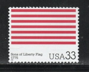 3403A * SONS OF LIBERTY FLAG *   U.S.  Postage  Stamp  MNH